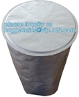 Round Bottom Heavy Duty Plastic Bags Chemical Resistant Cylinder Drum Barrel Liners